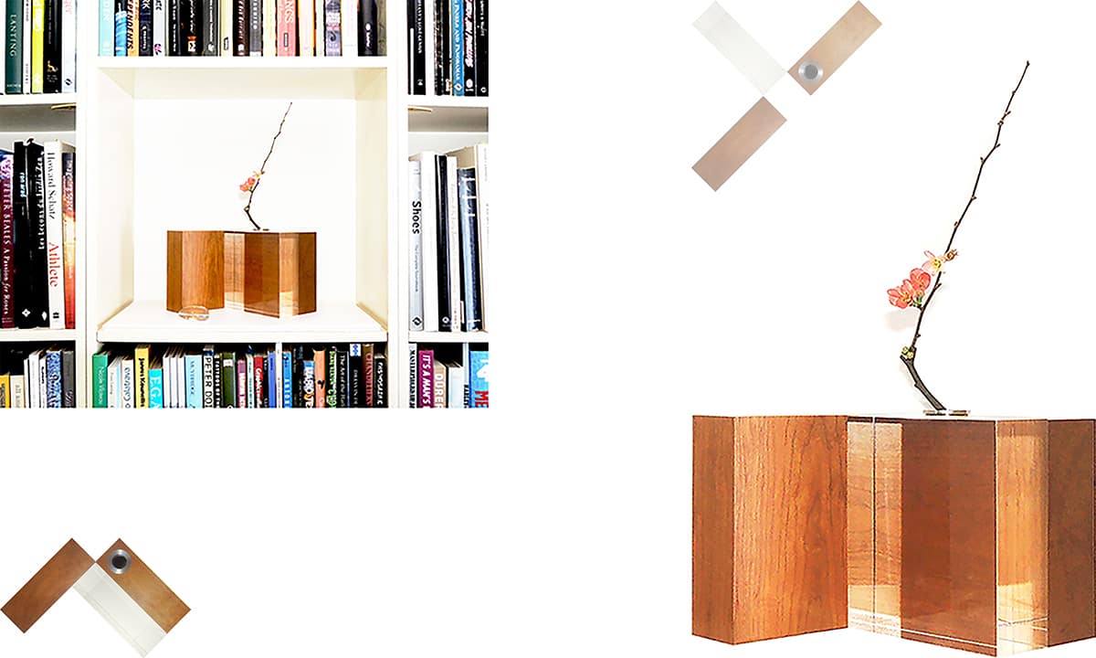 本棚に置かれたFLOWER01の展開4