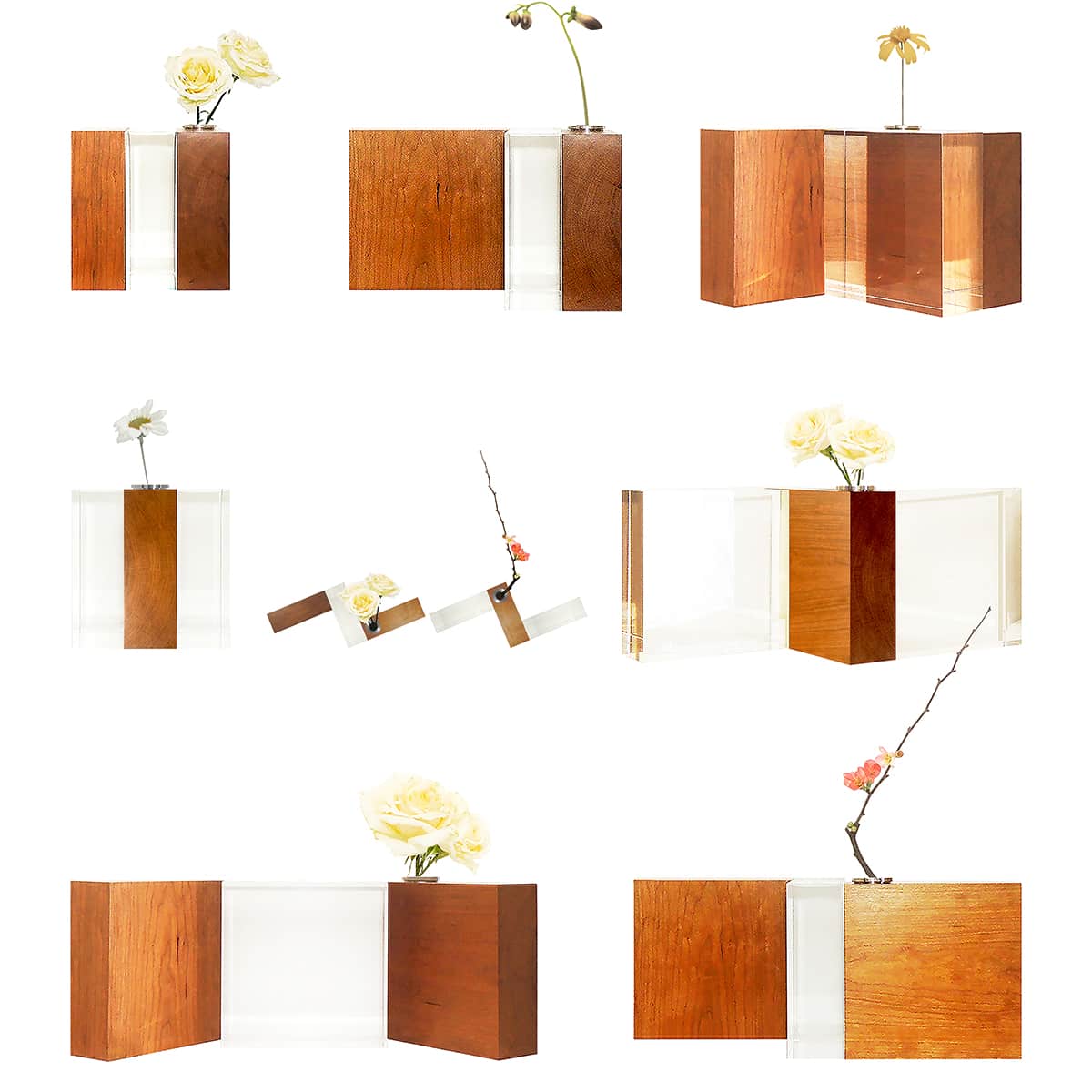 FLOWER 01, 02の沢山の組合せの画像